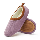 Soft wisteria purple with chestnut trim