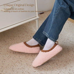 blush pink with chestnut trim