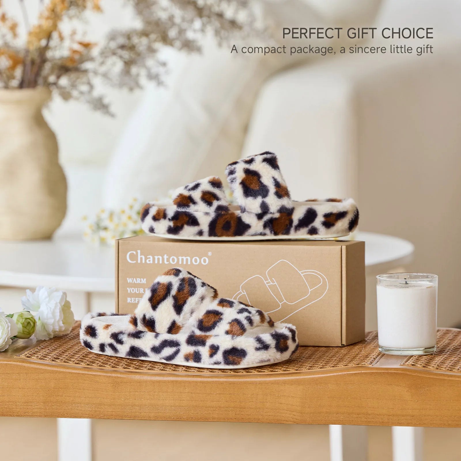 Ivory leopard print