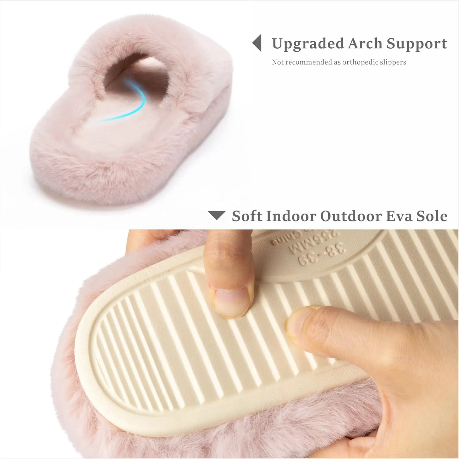 Soft blush pink
