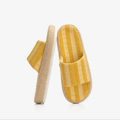 Mustard Yellow and Ivory