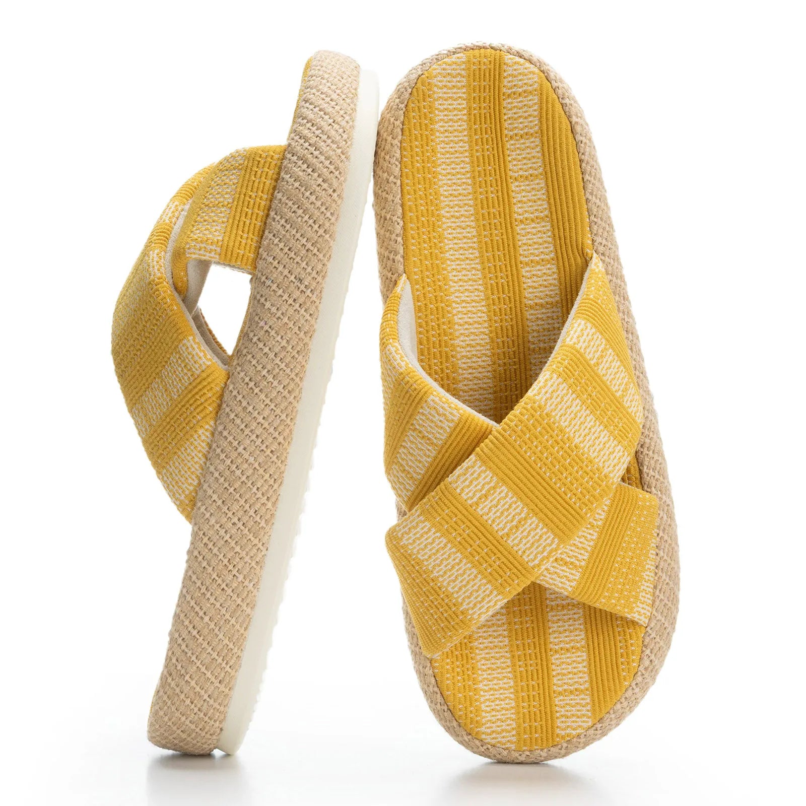 Yellow and White