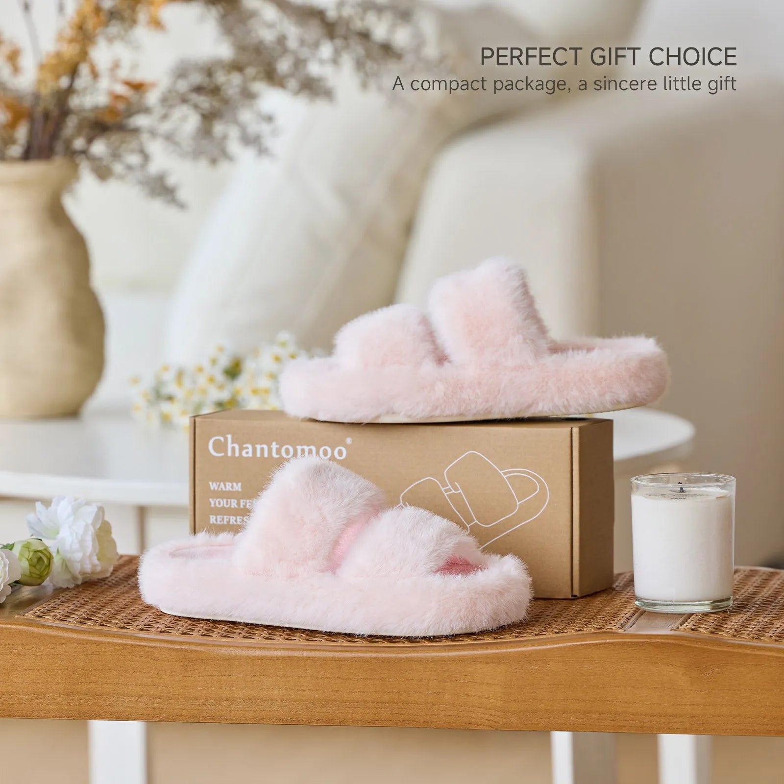 Soft blush pink