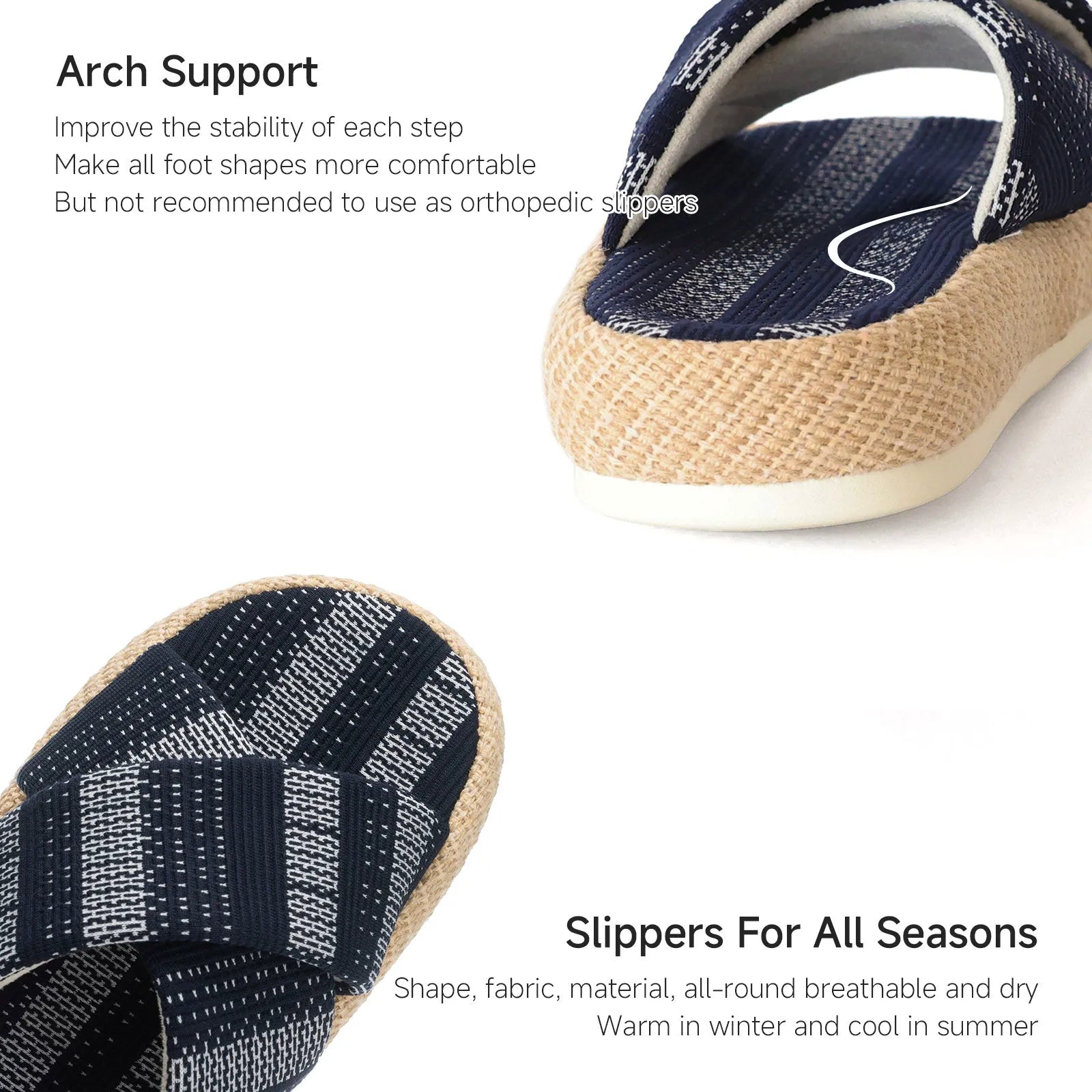 Navy and Ivory