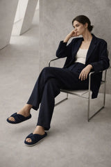 Deep Oxford navy blue