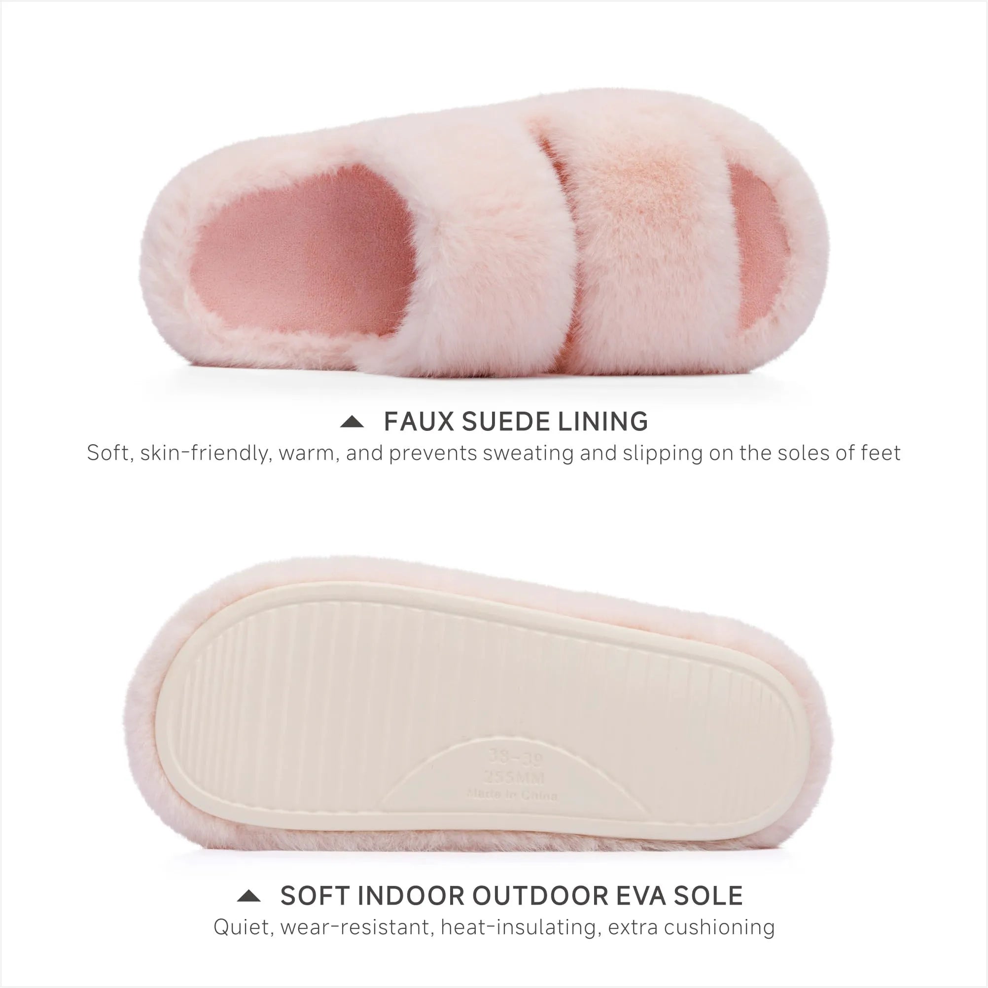 Soft blush pink