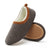 Soft ash taupe with chestnut trim