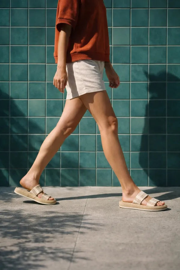 Beige and Brown